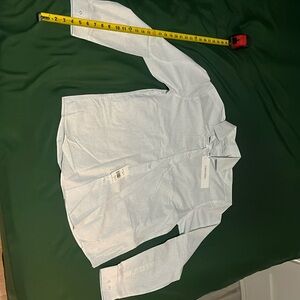 Calvin Klein buttoned up